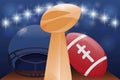 Super Bowl, american football, game ball, grand prize, player helmet